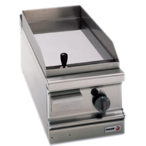 Fagor 700 series LPG chrome 1 zone fry top with thermostatic control FTG-C7-05LLPG