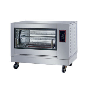 Benchstar Compact Heavy Duty Basket Rotisserie Fits 8-12 Birds YXD-266E