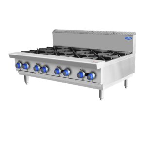 Open 8 Burner Cook Tops LPG AT80G8B-C-LPG