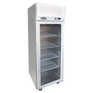 Top Mounted Single Door Glass Fridge YCF9401