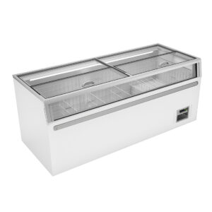 Thermaster 575L Supermarket Island Freezer with Glass Sliding Lids ZCD-L145G