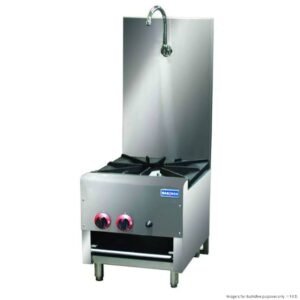 Gasmax Gas Dual Ring Single Burner with Built in Faucet RB-1B