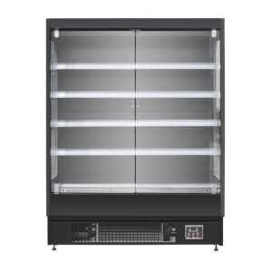 Multi Deck Showcase Fridge With Doors 1.3m