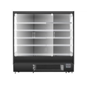 Multi Deck Showcase Fridge With Doors 2m