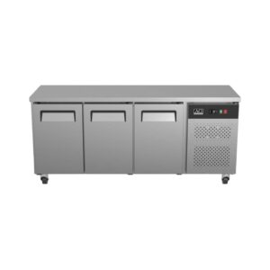 Commercial Three Door Worktop / Under Bench Freezer 600mm Depth