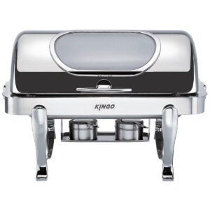 Ex-Showroom: Oblong Chafing Dish with Chrome Legs / Double KGS6801G-2