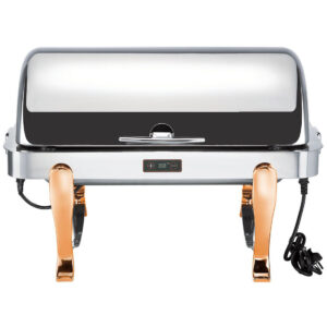 Ex-showroom: Oblong Chafing Dish with Gilt Legs - KGTCB6801-1