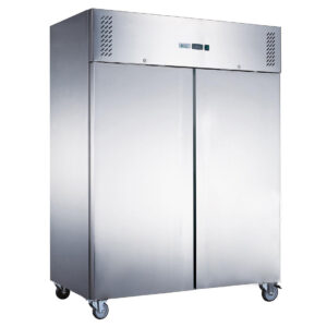 Ex-Showroom: FED-X S/S Two Full Door Upright Freezer - XURF1200SFV-NSW2068