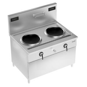 IWOK Commercial Induction Double Wok â€“ IWOK-2