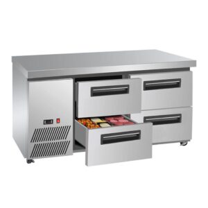 2NDs: Thermaster Four drawer Lowboy Fridge - LBC125-QLD364