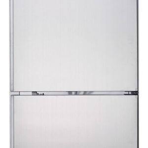 Ex-Showroom: FED-X S/S Two half Door Upright Freezer - XURF600S1V-QLD313