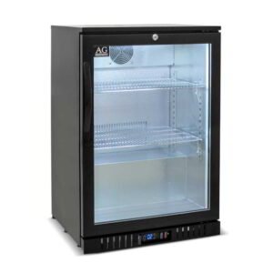 1 Hinged Door Bar Fridge Black