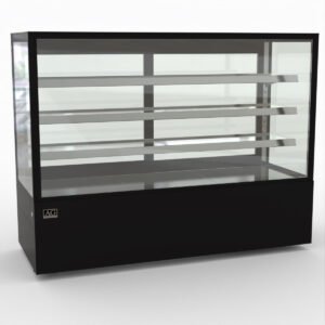 Cake Showcase S/S Base, 3 Shelves 1.8m