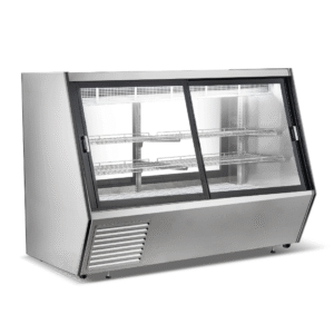 Bonvue Dual-Access Refrigerated Deli, Meat and Seafood Display Case - AMS-21DD
