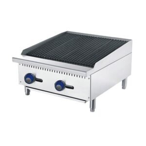 610mm Char Rock Broiler W610 X D700 X H385 | Cookrite 1 ATCB-24-LPG