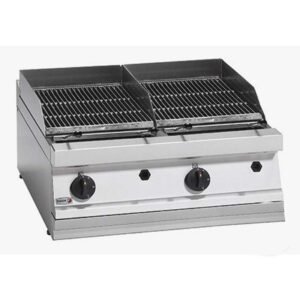 Ex-Showroom: Fagor 700 series - Gas charcoal 2 grid grill - BG7-10-VIC1005