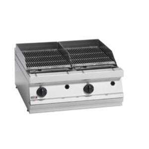 Fagor 700 series - LPG charcoal 2 grid grill BG7-10LPG
