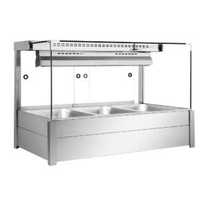 Bonvue Square Countertop Wet and Dry Bain Marie - BM11SC