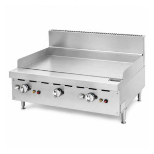 BRENNER Forge 800 Series Bench Top Gas Griddle LPG with 3 burners - BREG8G-900L