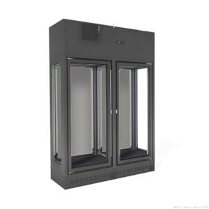 Fagor Single Zone 2 Doors Black Wall-Mounted Wine Cellar FWC-2602-1WB