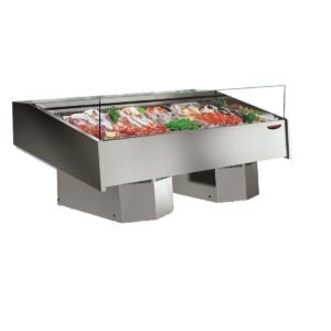 Ex-Showroom: Multiplexable Serve-over Refrigerated Fish Open Display 1540mm - FSG1500-VIC975