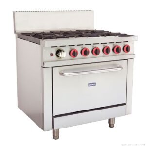 GBS6TLPG Gasmax 6 Burner With Oven Flame Failure