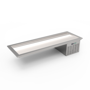 Thermaster 5×GN 1/1 Capacity Static Cold Bain Marie Trays - GN5-FA