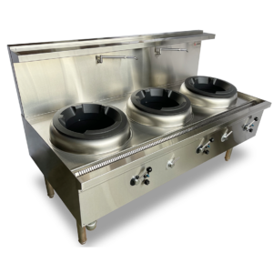 JASPER Triple Wok Range(duckbill burner) LPG