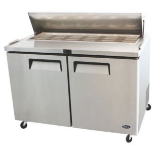 Mega Top 2 DOOR SANDWICH PREP TABLE FRIDGE 1530 MM MSF8307