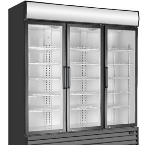 THREE GLASS DOOR MOUNTED FRIDGE P1500WB