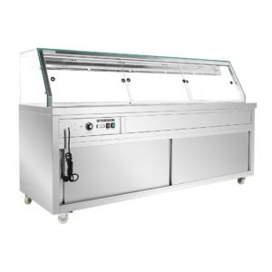 Thermaster Wet and Dry Bain Marie Display 6x1/1 GN Pans PG210FE-XG