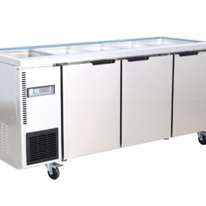 Thermaster 15x1/3 GN pan Ventilated Refrigerated Saladette - TL1800TN-15P