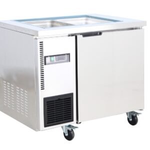 Thermaster 6x1/3 GN pan Ventilated Refrigerated Saladette - TL900TN-6P