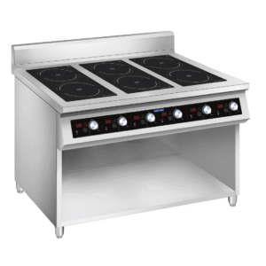 ElectMax 900 Series Induction 6 Burner Cooker with Splashback EIC9-1200P