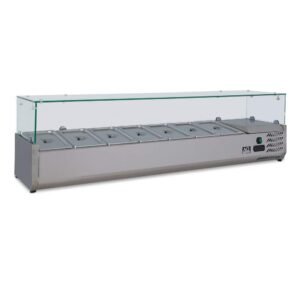 Pizza Showcase 1/3 x 7 GN Trays