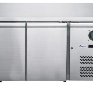 Ex-Showroom: FED-X S/S Two Door Bench Fridge - XUB7C13S2V-QLD128