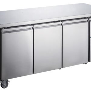 Ex-Showroom: FED-X S/S Three Door Bench Fridge - XUB7C18S3V-QLD119