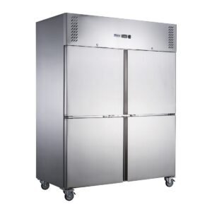Ex-Showroom: FED-X S/S Split Four-Door Upright Fridge - XURC1200S2V-QLD121