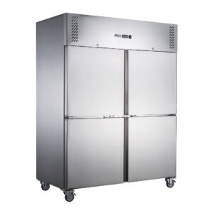 2NDs: FED-X S/S Split Four-Door Upright Freezer - XURF1410S2V-NSW2189