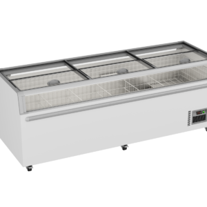Thermaster 1105L Supermarket Island Freezer with Glass Sliding Lids ZCD-L250G